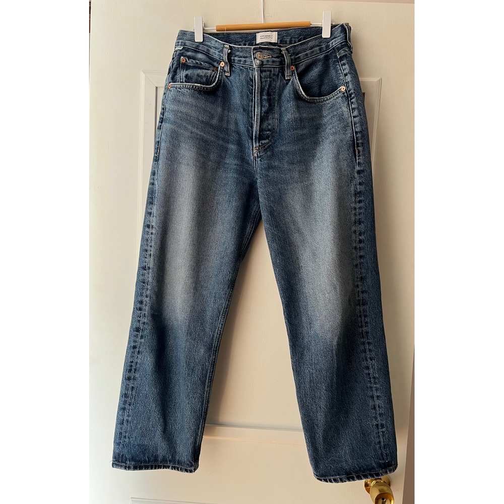 Citizens of Humanity Premium Vintage High Rise Straight Leg Jeans Blue 26
